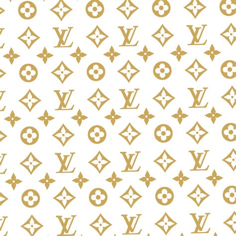 louis vuitton gold print